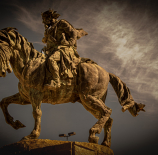 El-cabalgar-de-un-jinete-Francisco-Miguel-Dominguez-Mendez